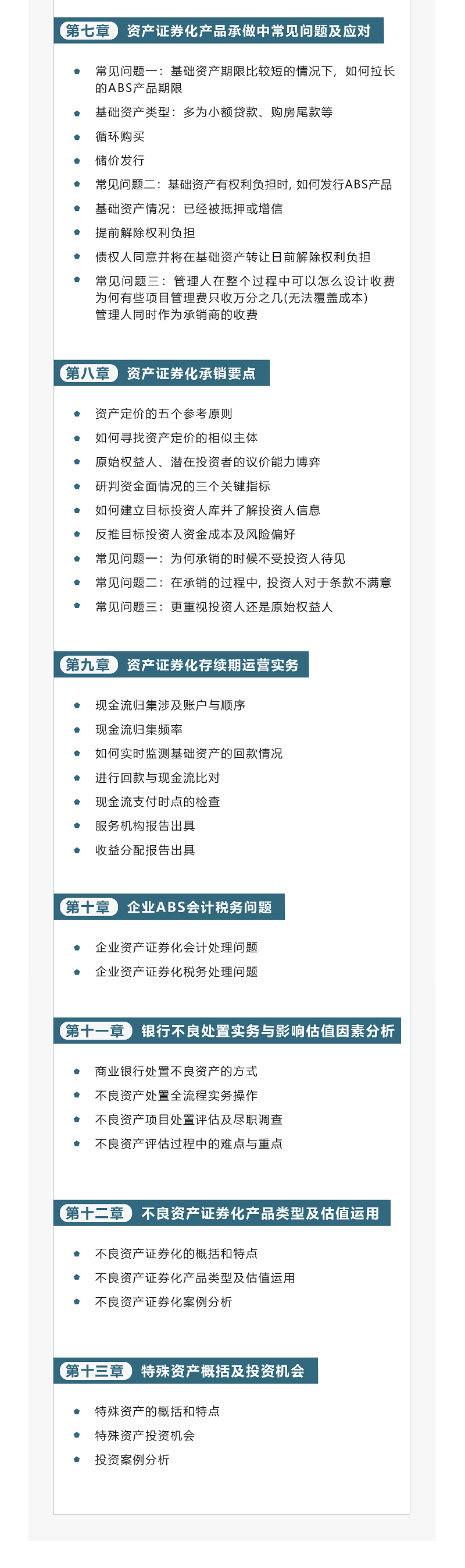 华尔街学堂《资产证券化(ABS)操作实战指南》