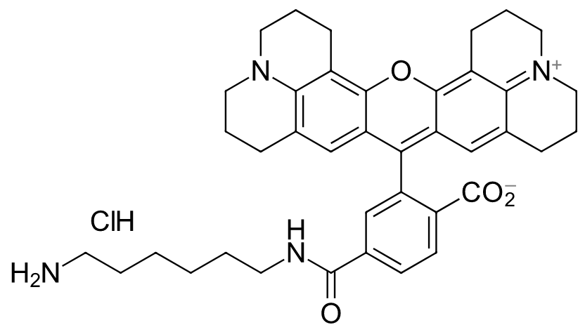 6-ROX amine<strong></p>
<p>Mercatox</strong>，ROX amine, 6-isomer，罗丹明X染料的胺衍生物