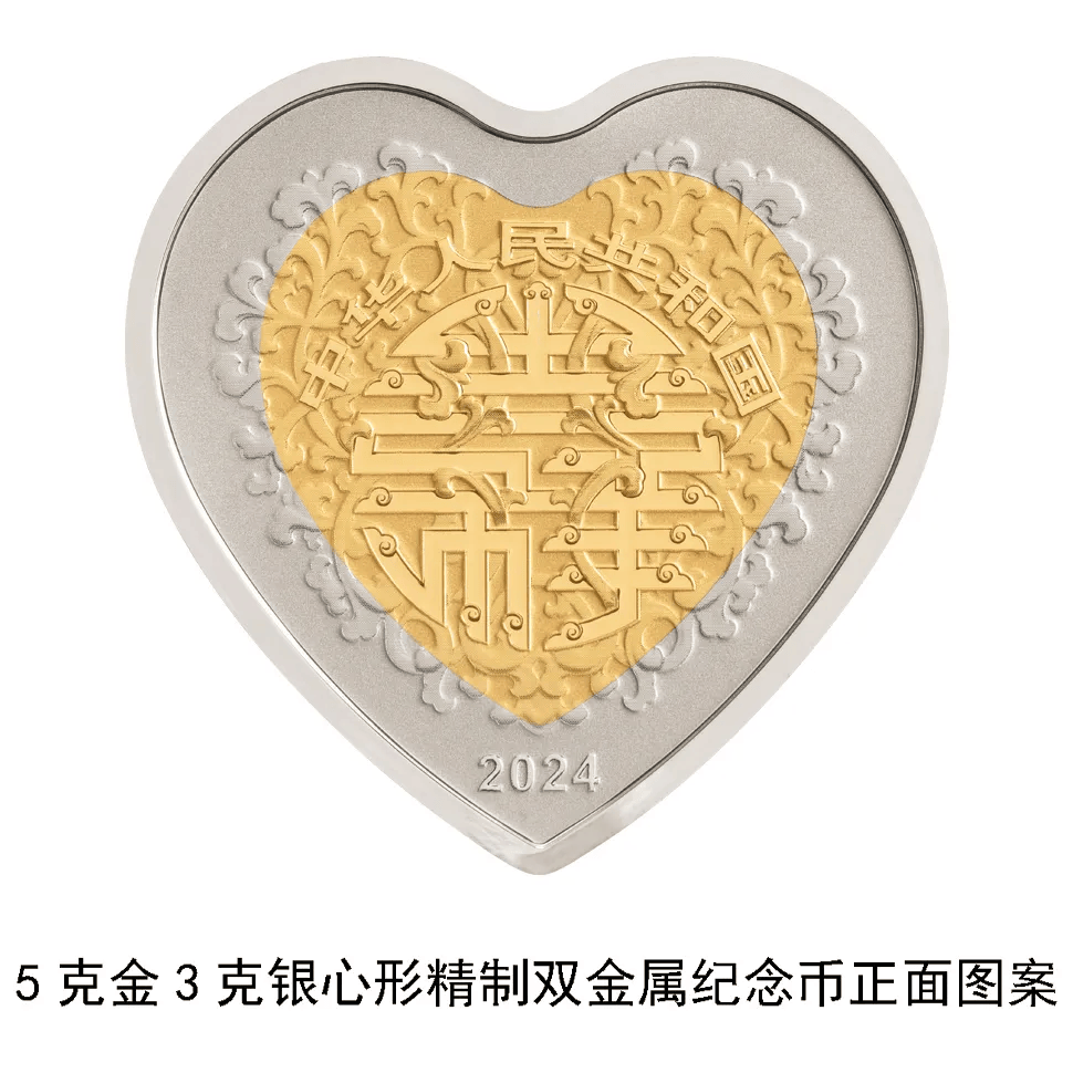心形纪念币<strong></p>
<p>币新</strong>，520上新！