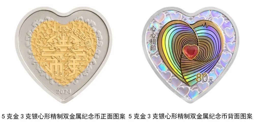 央行“发糖”！心形纪念币<strong></p>
<p>币新</strong>，520上新