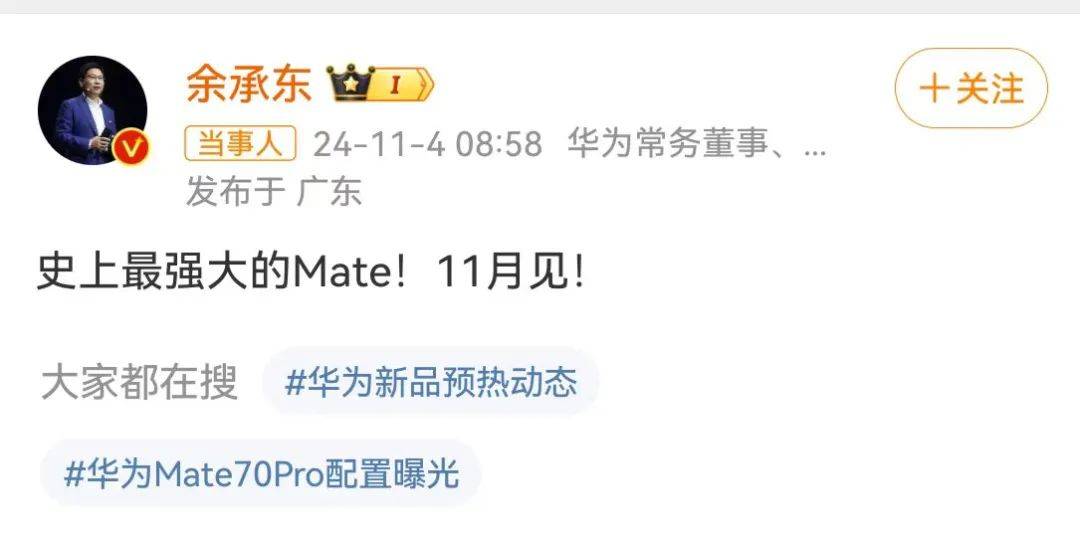 华为大消息！刚刚宣布<strong></p>
<p>艾戴克斯</strong>，又要见证历史！