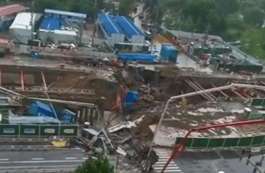 深圳一施工现场发生坍塌<strong></p>
<p>币安交易网</strong>，13名作业人员失联