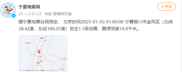 今天又多次地震<strong></p>
<p>币安下载不了</strong>！最新研判：银川已进入地震窗口期