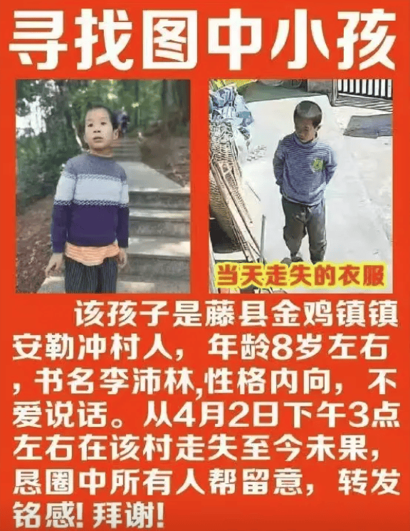 广西梧州8岁男孩“三月三”放假回老家失联五天<strong></p>
<p>bnb最新价格</strong>，数百村民连夜搜山，警方动用热成像