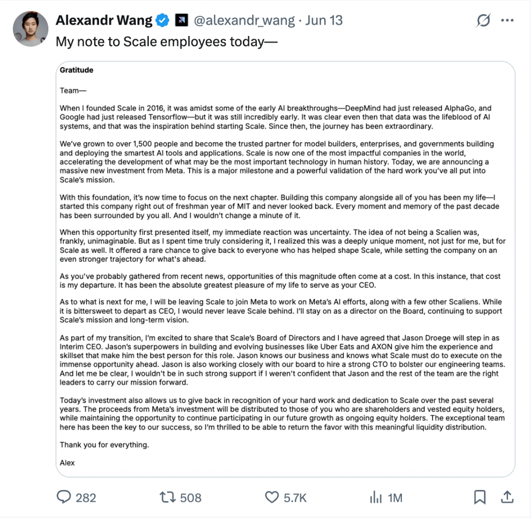 150亿美元！28岁华裔天才官宣加入Meta<strong></p>
<p>vs</strong>，扎克伯格掀翻AI牌桌！
