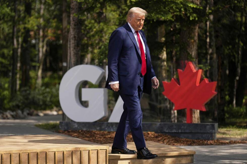 外交局势骤变？特朗普宁愿让中国入G7<strong></p>
<p>耐克</strong>，都不想考虑一下印度